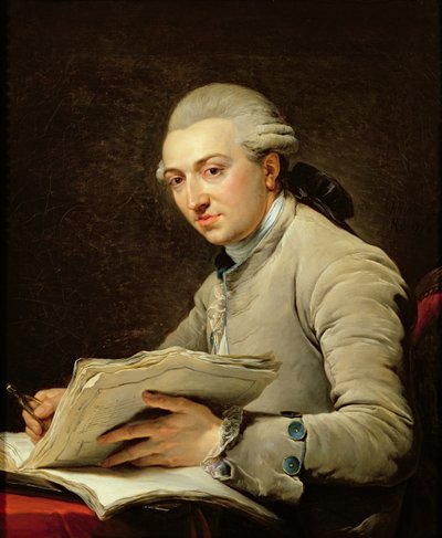 Pierre Rousseau (1750-1810) 1774 by François André Vincent